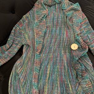 Rainbow cardigan